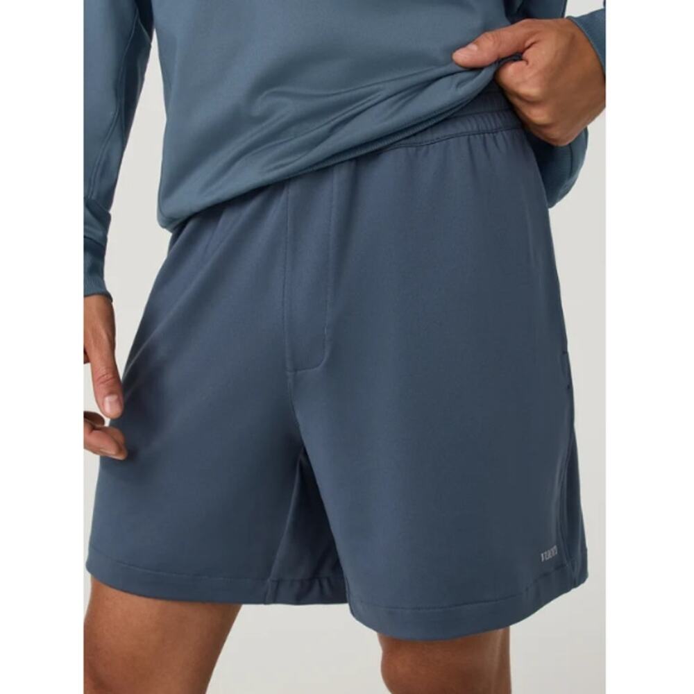 Vuori Sunday Track Short 6" Bay Blue Size XL
